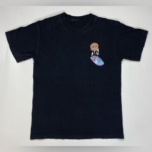 Lil Pump Tour Graphic T-shirt Women Small Black Short Sleeve Music